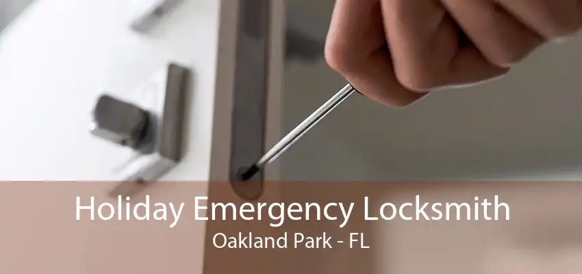 Holiday Emergency Locksmith Oakland Park - FL